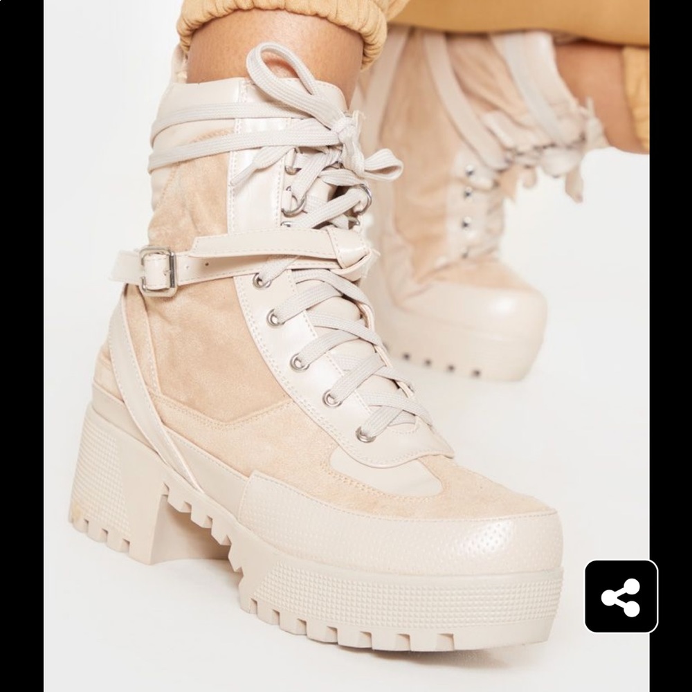 Platform Combat Boots